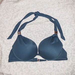 👙VICTORIA’S SECRET BLUE BIKINI TOP